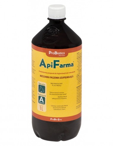 ApiFarma – probiotyczny preparat dla pszczół – 1l