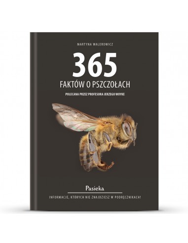 Książka "365 faktów o pszczołach" - Martyna Walerowicz