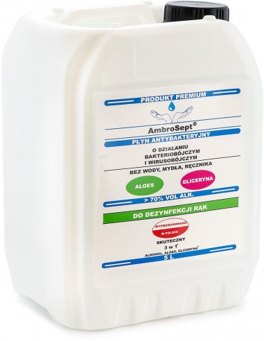 AmbroSept - płyn antybakteryjny do dezynfekcji rąk (5L)